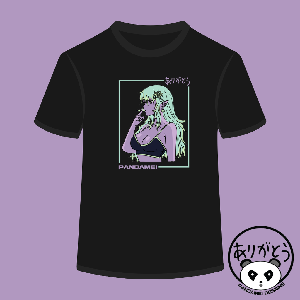 PandaMei Cotton Shirt - Smoking Elf