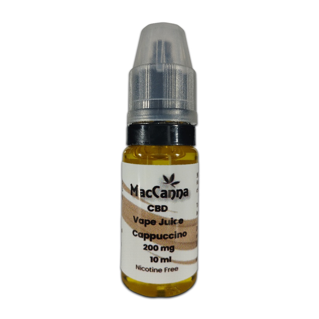 CBD Isolate Vape Juice 200mg (10ml) - Cappuccino
