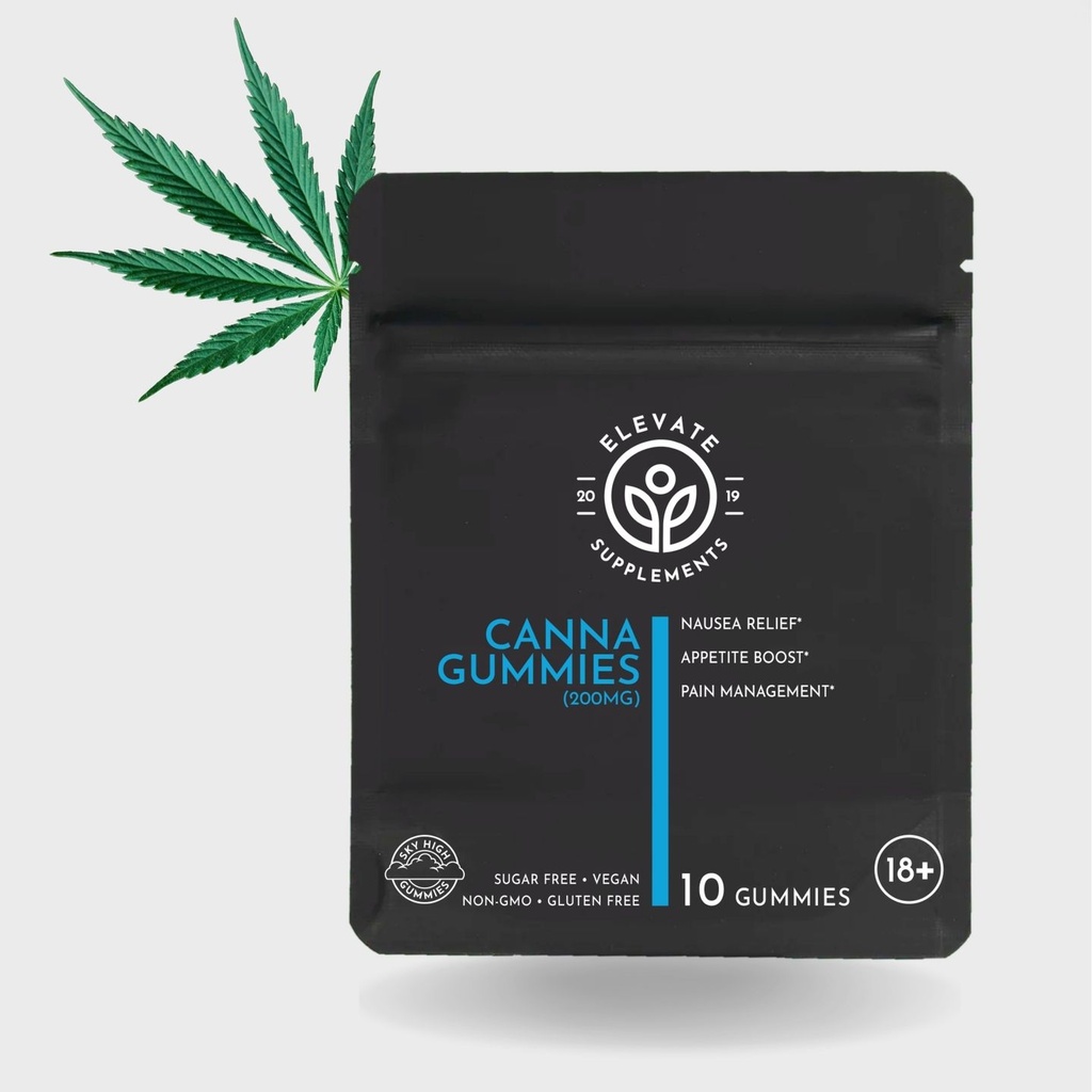 Canna Gummies 200mg (10x20mg) (Durban Poison (Sativa))