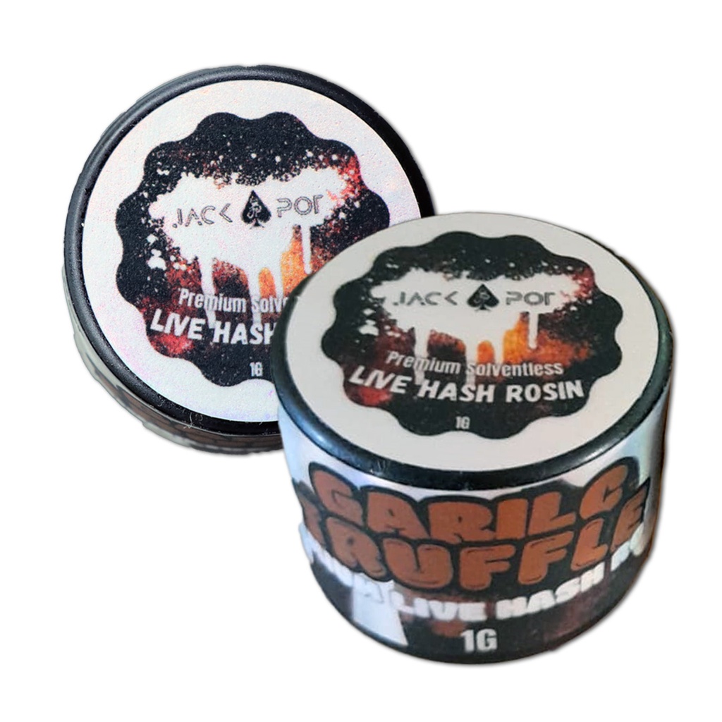 Live Hash Rosin 1g - Garlic Truffle (Hybrid)