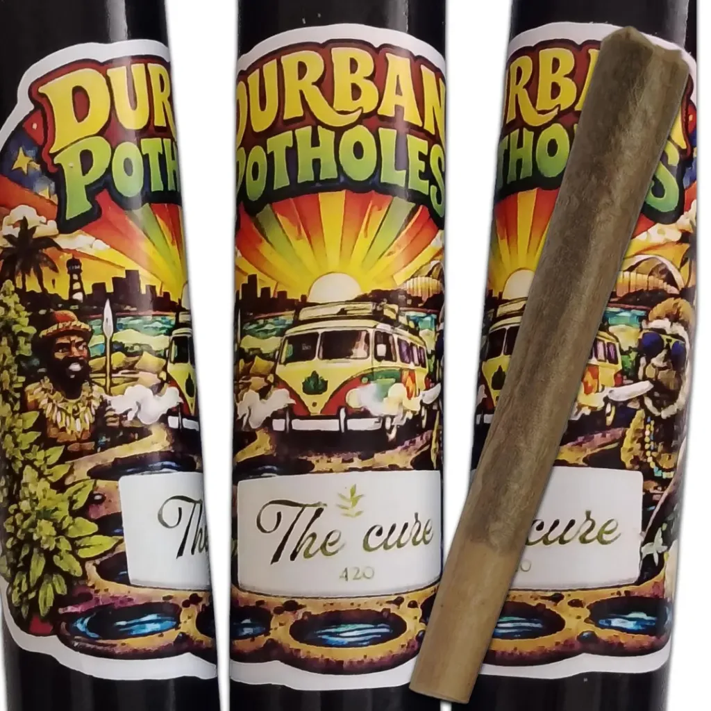Dabbing Donkey 'Durban Potholes' Pre-Rolls 2.5g (2g Flower+0.5g Hash)