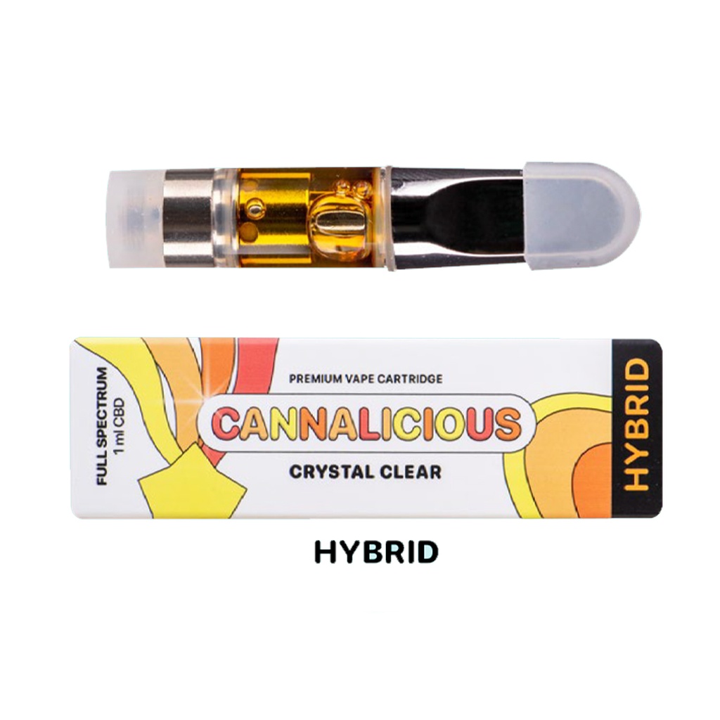 Cannalicious Vape Cartridge 1ml (Hybrid)