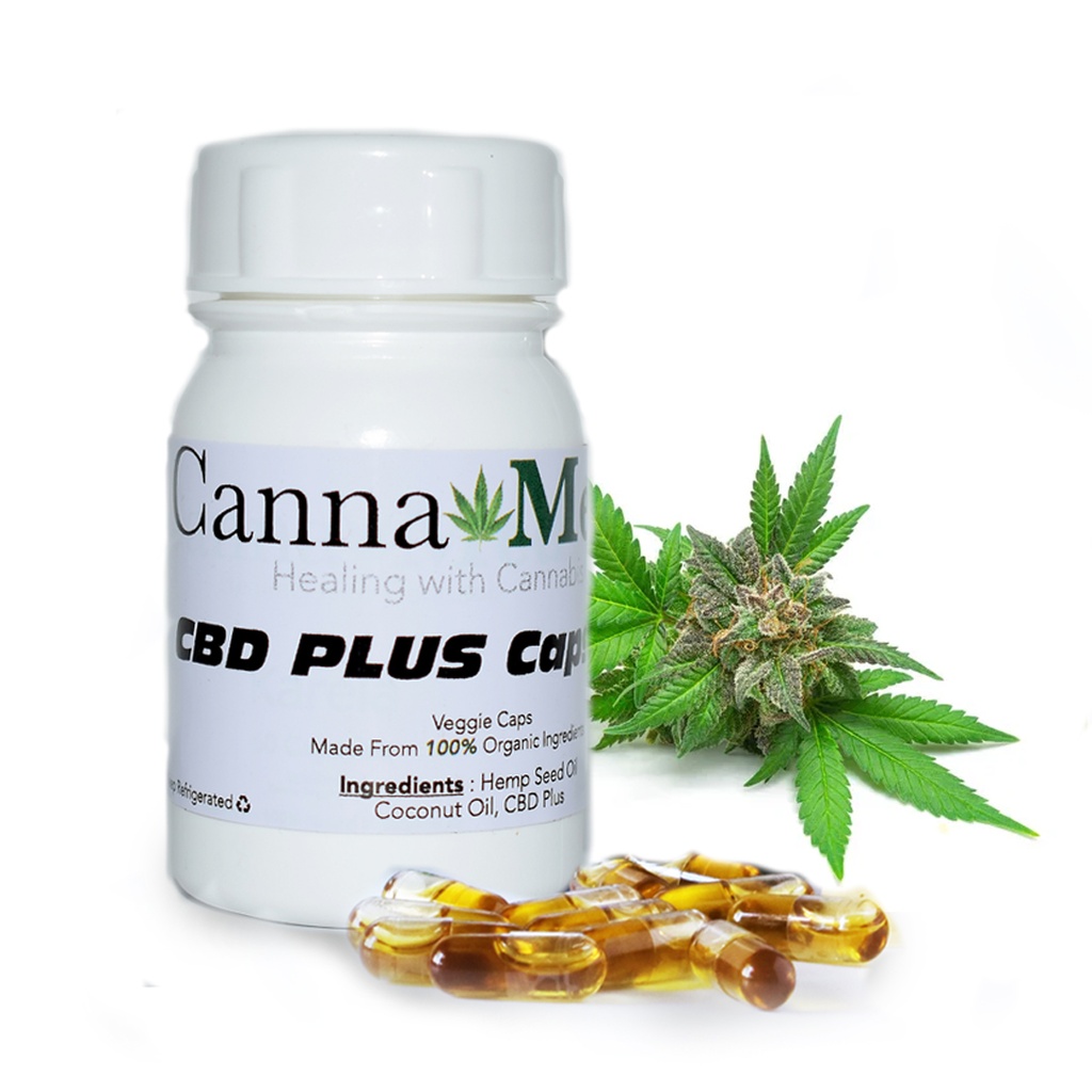 CBD Plus Capsules 30's - Indica (1/8 ml)